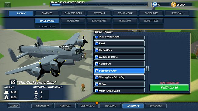 Bomber Crew Skin Pack 2