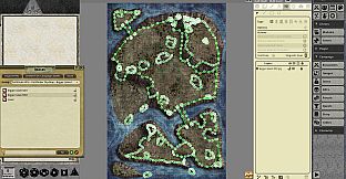 Fantasy Grounds - Pathfinder RPG - Pathfinder Flip-Mat: Bigger Island