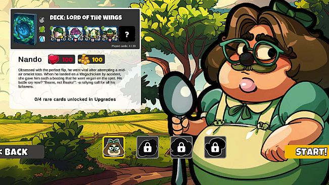 MegaChickens - Deckbuilder Roguelike