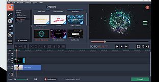 Movavi Video Editor Plus 2020 Effects  - VHS Intro Pack