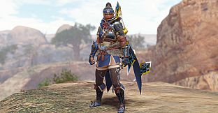 Monster Hunter Rise - "Lost Code: Rah" Hunter layered weapon (Dual Blades)