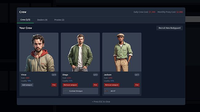 EmpireX - Business, Real Estate and Crime Simulator