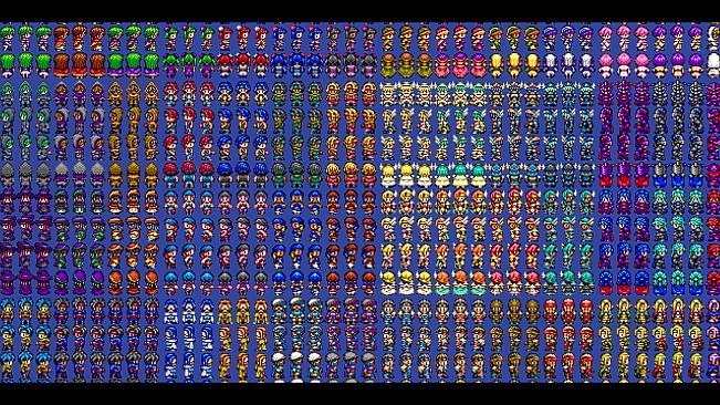 RPG Maker MV - MEGA FANTASY Walking Actors and Faces