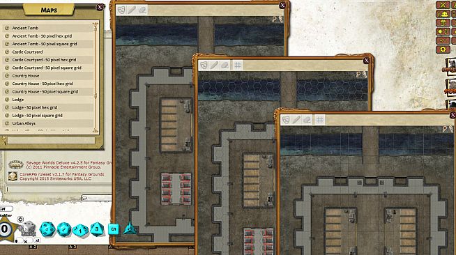 Fantasy Grounds - Rippers Resurrected Map Pack (Savage Worlds)