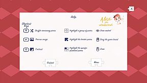 Alice in Wonderland - a jigsaw puzzle tale