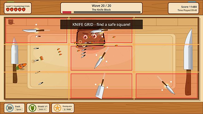 Brave Vegetable: Kitchen Escape