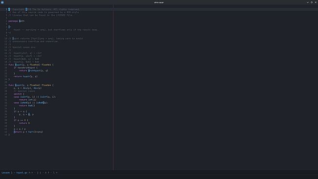 vim racer