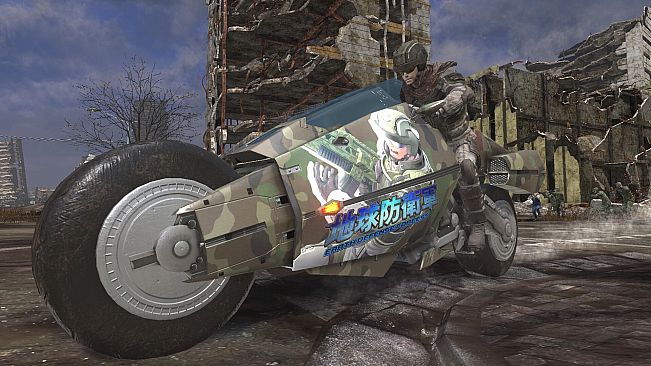 EARTH DEFENSE FORCE 6 - Ranger Boarding Weapons: Free Bike No. 6