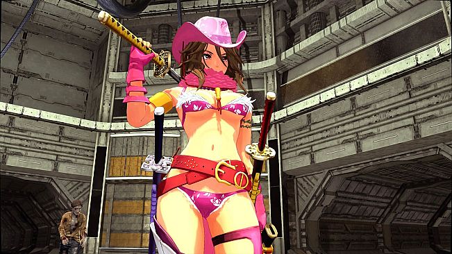 OneeChanbara ORIGIN - Exclusive Aya Costume: Normal Combat Uniform Lovely Pink