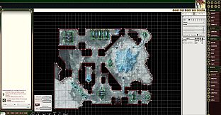 Fantasy Grounds - Pathfinder RPG - Flip-Mat: Alien Ruins