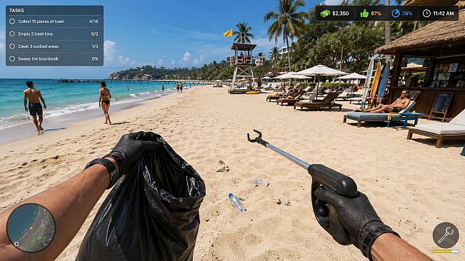 Beach Manager Simulator