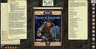 Fantasy Grounds - U02: Murder in Stoneholme (PFRPG)