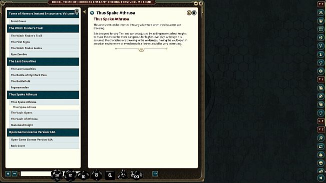 Fantasy Grounds - Tome of Horrors Instant Encounters Volume Four (5E)