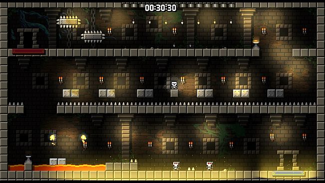 Castle of Pixel Skulls