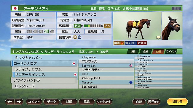 WP9 2022 名馬購入権フルセット 全１８頭