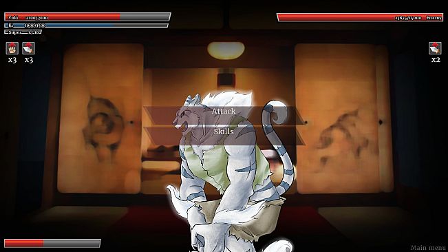 Winter's empty mask - Boss Rush