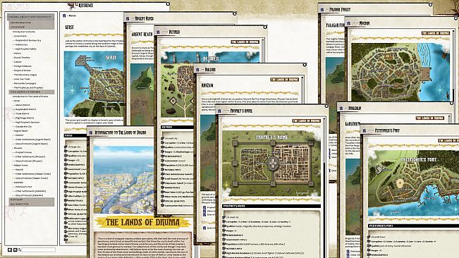 Fantasy Grounds - Pathfinder RPG - Campaign Setting: Druma, Profit and Prophecy