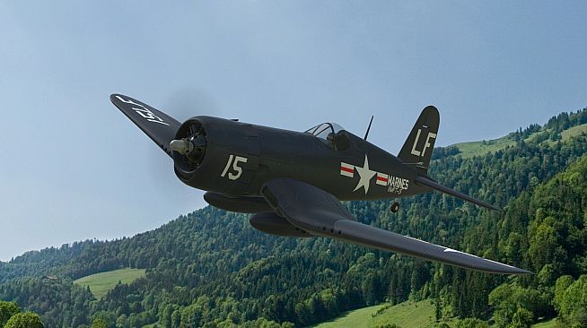 RealFlight Evolution - E-flite F4U-4 Corsair 1.2m