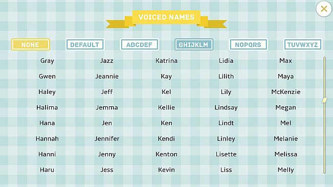 ​Our Life: Beginnings & Always - Voiced Name Expansion