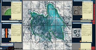 Fantasy Grounds - Starfinder Flip-Tiles - Alien Planet Moonscape Expansion