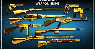Zombie Army 4: Solid Gold Weapon Skins