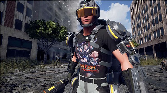 EARTH DEFENSE FORCE: IRON RAIN - Creation parts: T-Shirt: SG/ZH