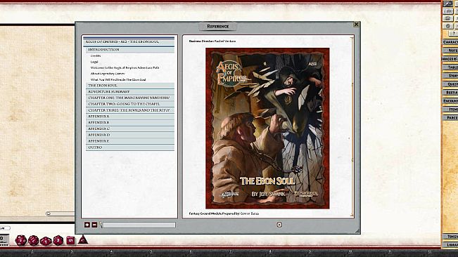 Fantasy Grounds - Aegis of Empires - AE2 - The Ebon Soul