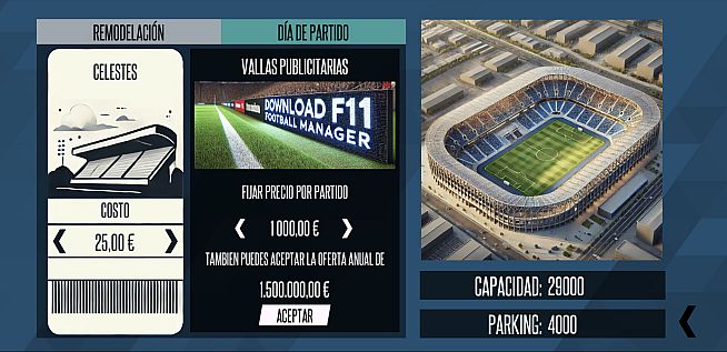 F11 Football Manager