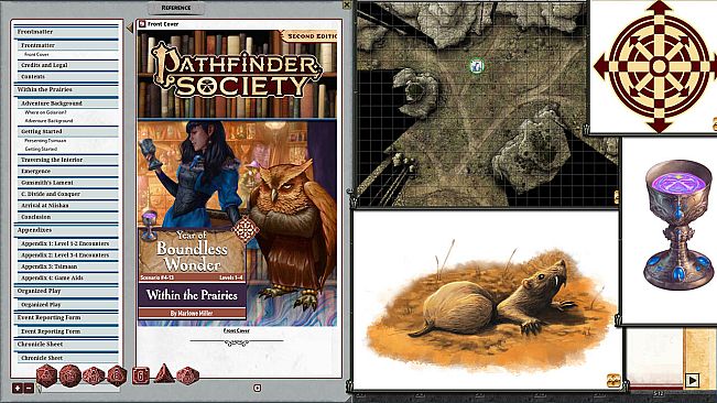 Fantasy Grounds - Pathfinder 2 RPG - Pathfinder Society Scenario #4-13: Within the Prairies