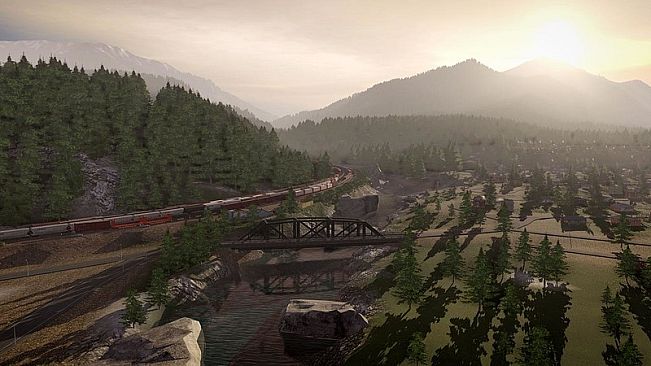 Trainz Plus DLC - Canadian Rocky Mountains - Golden, BC