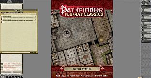 Fantasy Grounds - Pathfinder RPG - Pathfinder Flip-Mat - Classic Watch Station