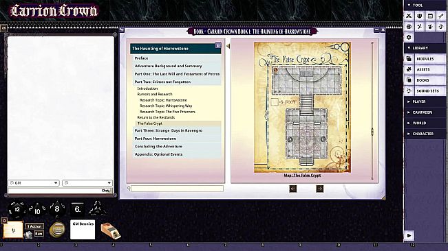 Fantasy Grounds - Pathfinder for Savage Worlds: Carrion Crown Boxed Set