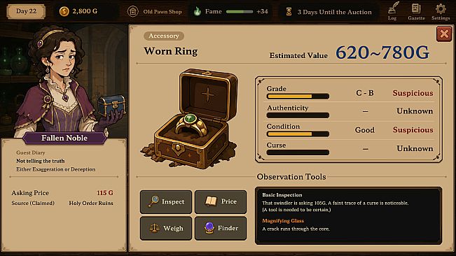 Curse Appraiser