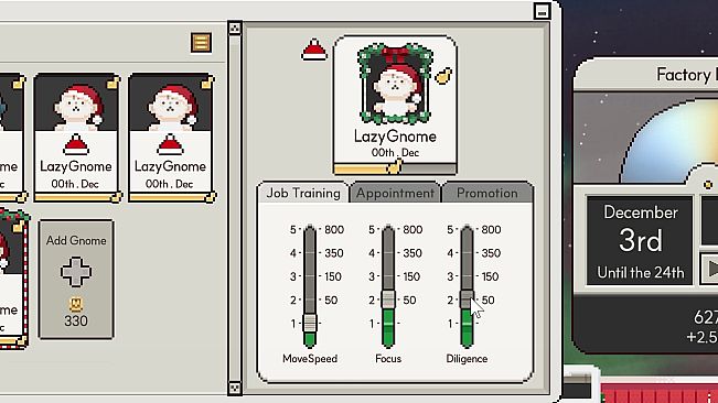 Get to Work, Gnomes! Christmas Factory