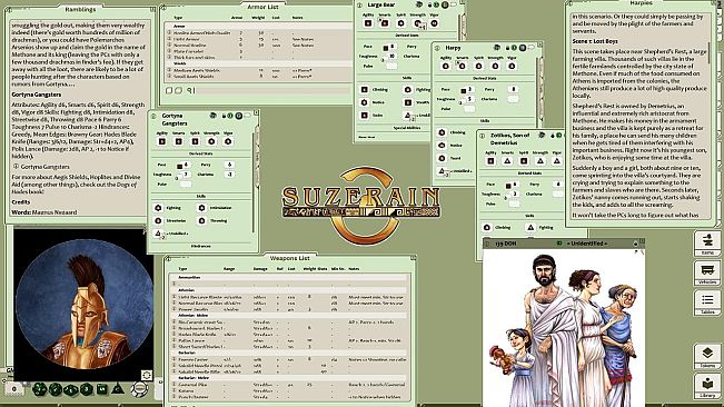 Fantasy Grounds - Dogs of Hades Intro Pack (Savage Worlds)