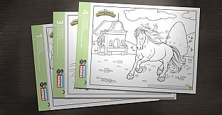 Secret of the Magic Crystals - Soundtrack and Coloring Book