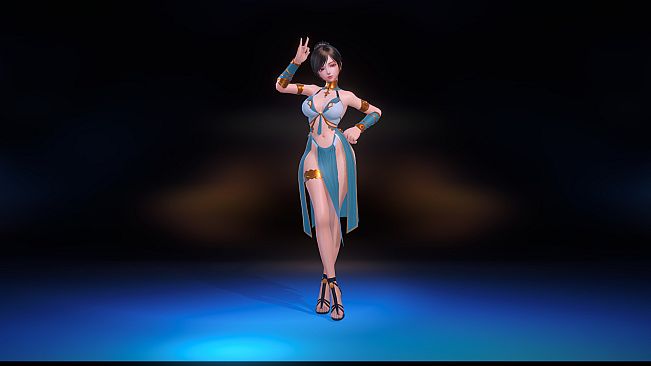 Angel Legion-DLC Enchanted Veil (Cyan)