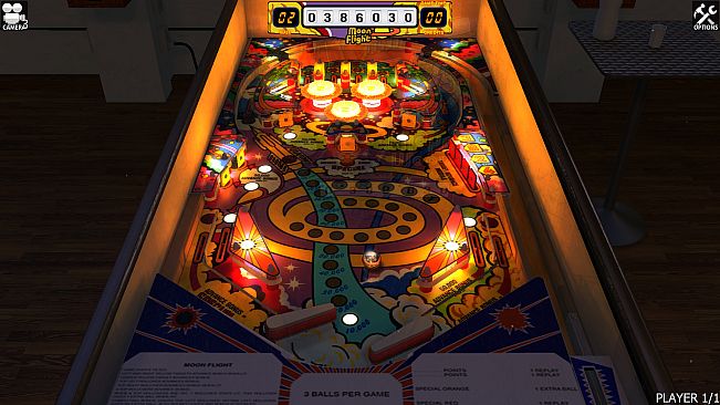 Zaccaria Pinball - Moon Flight Table
