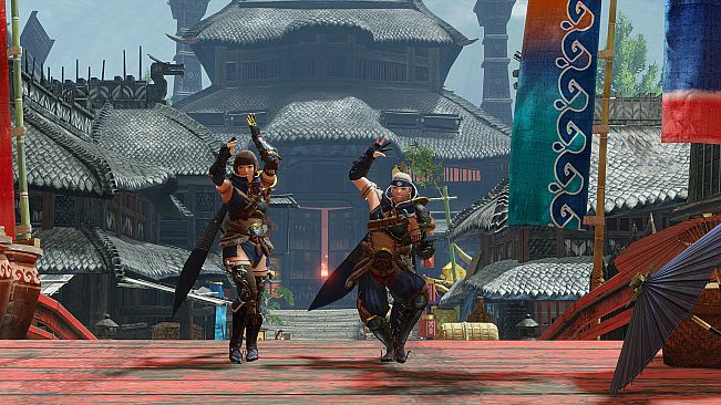 MONSTER HUNTER RISE - "Traditional Dance" gesture set