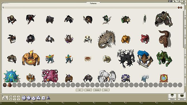 Fantasy Grounds - Devin Night Token Pack: Tome of Beasts 8: Sandman - Zmey +Appendix NPC's (Token Pack)