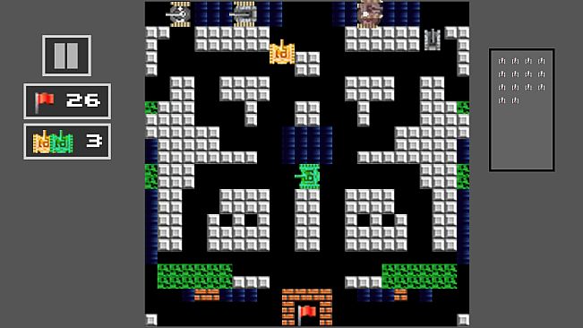 Tank Shoot 2D - Battle to save City Flag