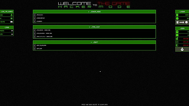 Welcome to the Game - Hacker Mode