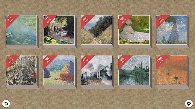 Pieceful Gallery - Claude Monet