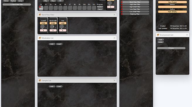 SFXEngine Bolt-on: Filter Engines