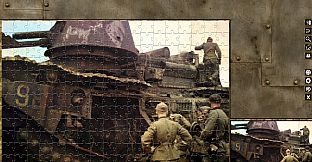 Pixel Puzzles WW2 Jigsaw - Pack: French Tanks