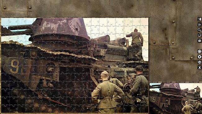 Pixel Puzzles WW2 Jigsaw - Pack: French Tanks