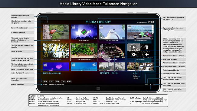 Zoom Player 16 : Steam Edition