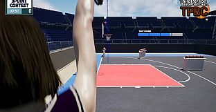 Third Person Basketball Court