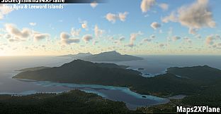 X-Plane 12 Add-on: Aerosoft - Society Islands XP - Bora Bora & Leeward Islands