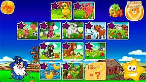 Animal Farm Jigsaw Games for Toddlers, Babys and Kids